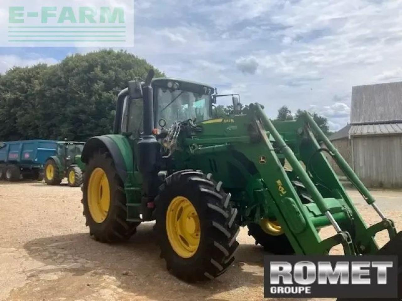 Traktor typu John Deere 6130m, Gebrauchtmaschine v GENNES-SUR-GLAIZE (Obrázek 3)