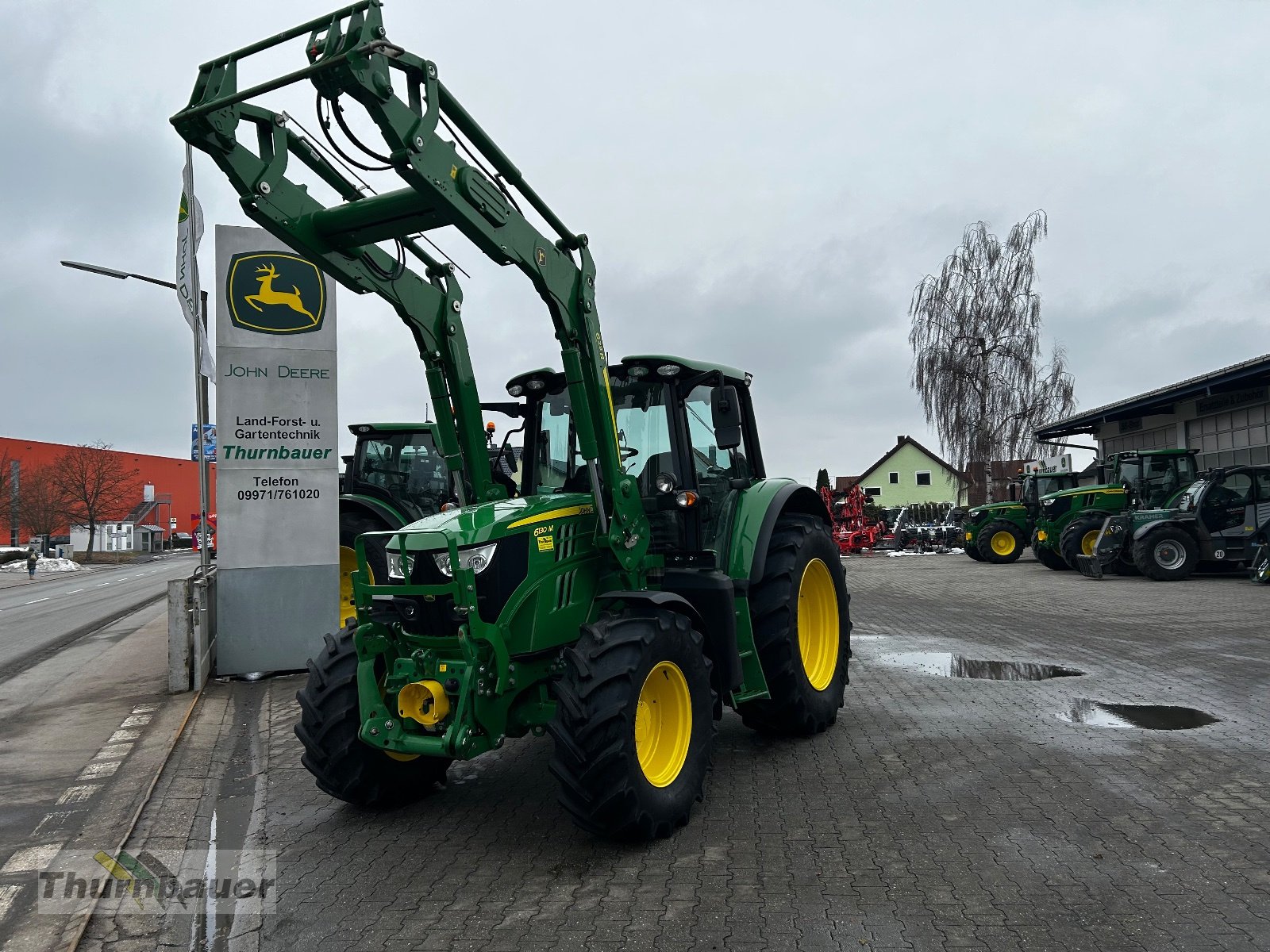 Traktor от тип John Deere 6130M, Gebrauchtmaschine в Cham (Снимка 1)