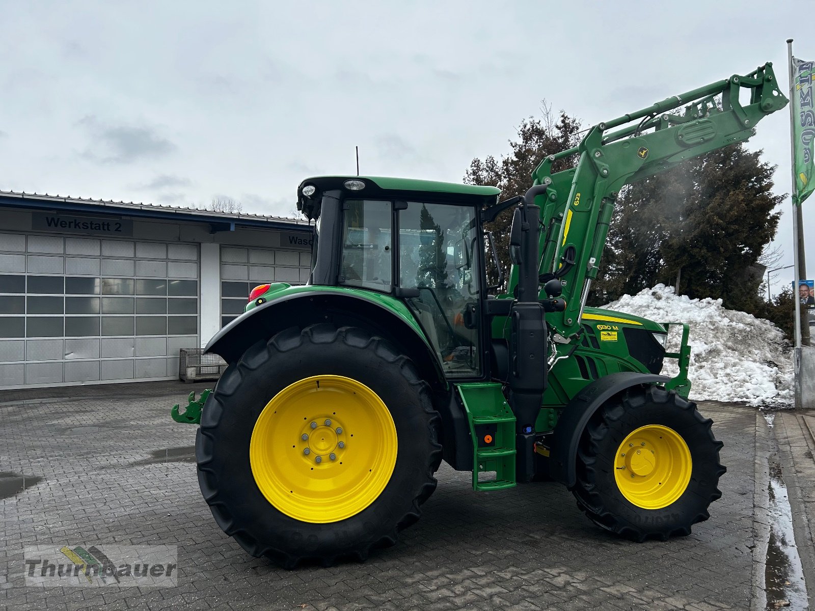 Traktor от тип John Deere 6130M, Gebrauchtmaschine в Cham (Снимка 7)