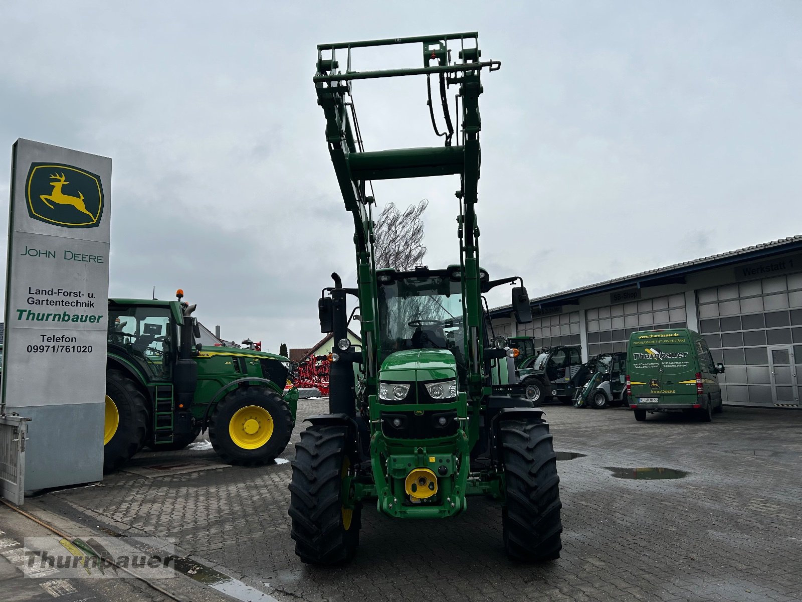 Traktor от тип John Deere 6130M, Gebrauchtmaschine в Cham (Снимка 10)