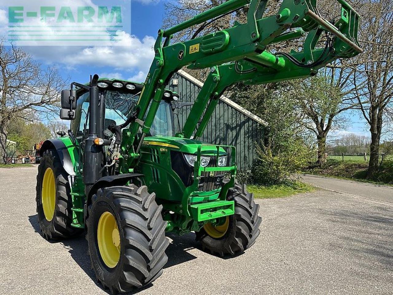 Traktor van het type John Deere 6130r aq+623r frontlader, Gebrauchtmaschine in PS LEMELE (Foto 11)
