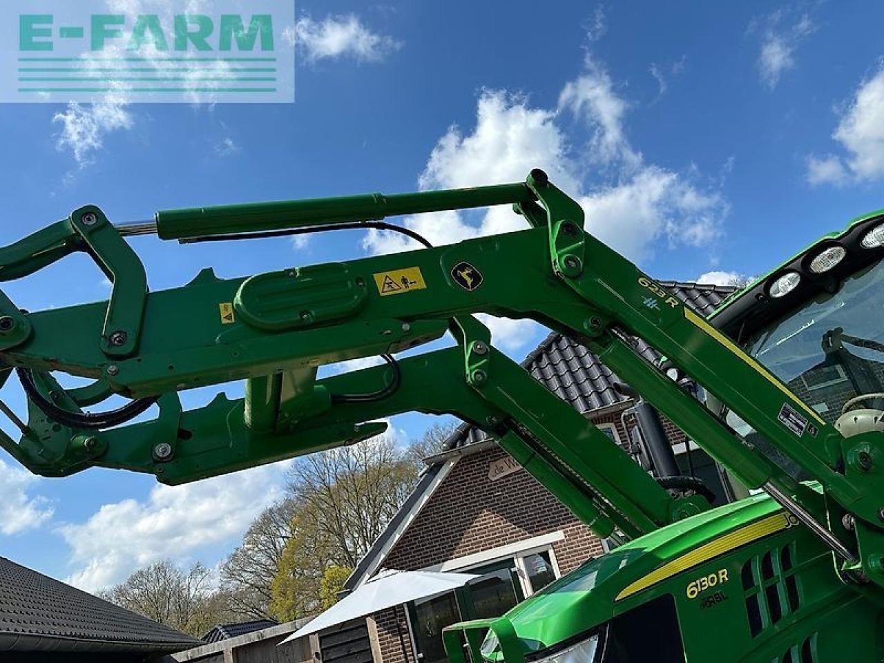Traktor van het type John Deere 6130r aq+623r frontlader, Gebrauchtmaschine in PS LEMELE (Foto 14)