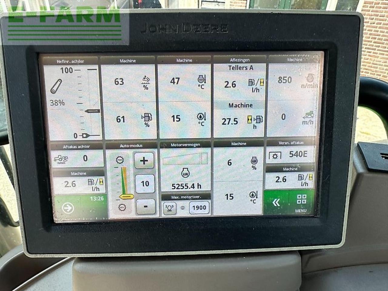 Traktor van het type John Deere 6130r aq+623r frontlader, Gebrauchtmaschine in PS LEMELE (Foto 22)