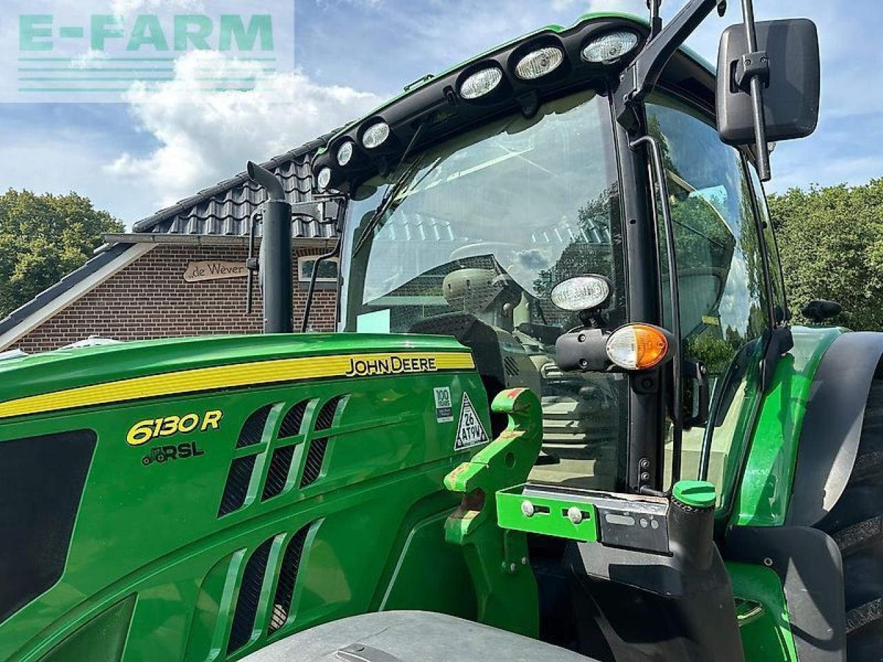 Traktor от тип John Deere 6130r auto quad 50-km/h, Gebrauchtmaschine в PS LEMELE (Снимка 17)