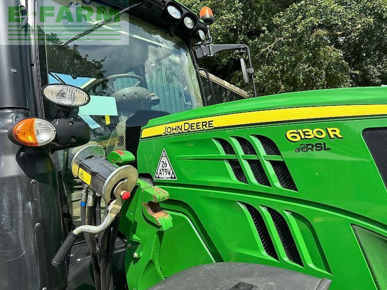 Traktor от тип John Deere 6130r auto quad 50-km/h, Gebrauchtmaschine в PS LEMELE (Снимка 18)