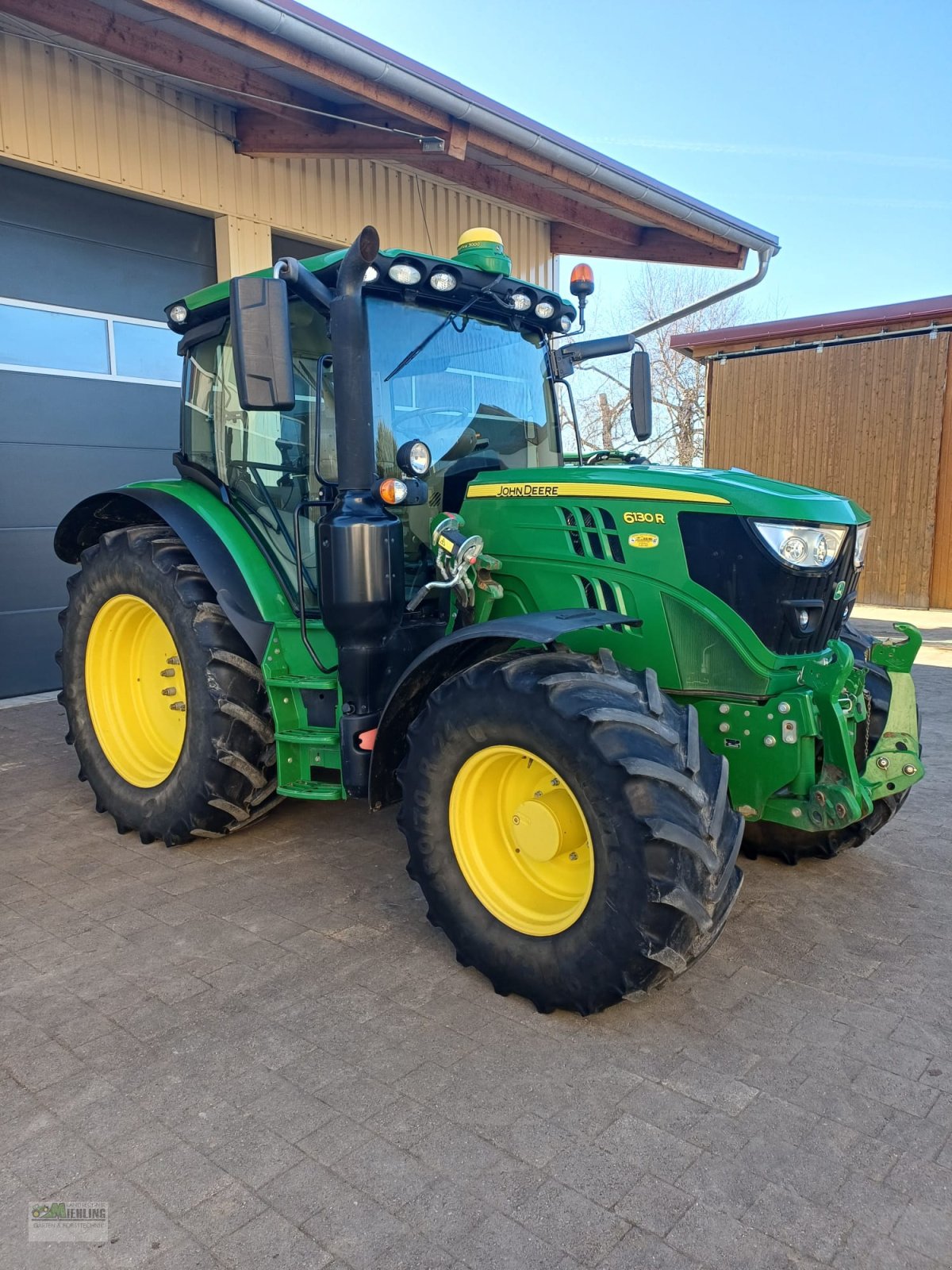 Traktor del tipo John Deere 6130R AutoPowr 3750h, Gebrauchtmaschine In Pollenfeld (Immagine 1)