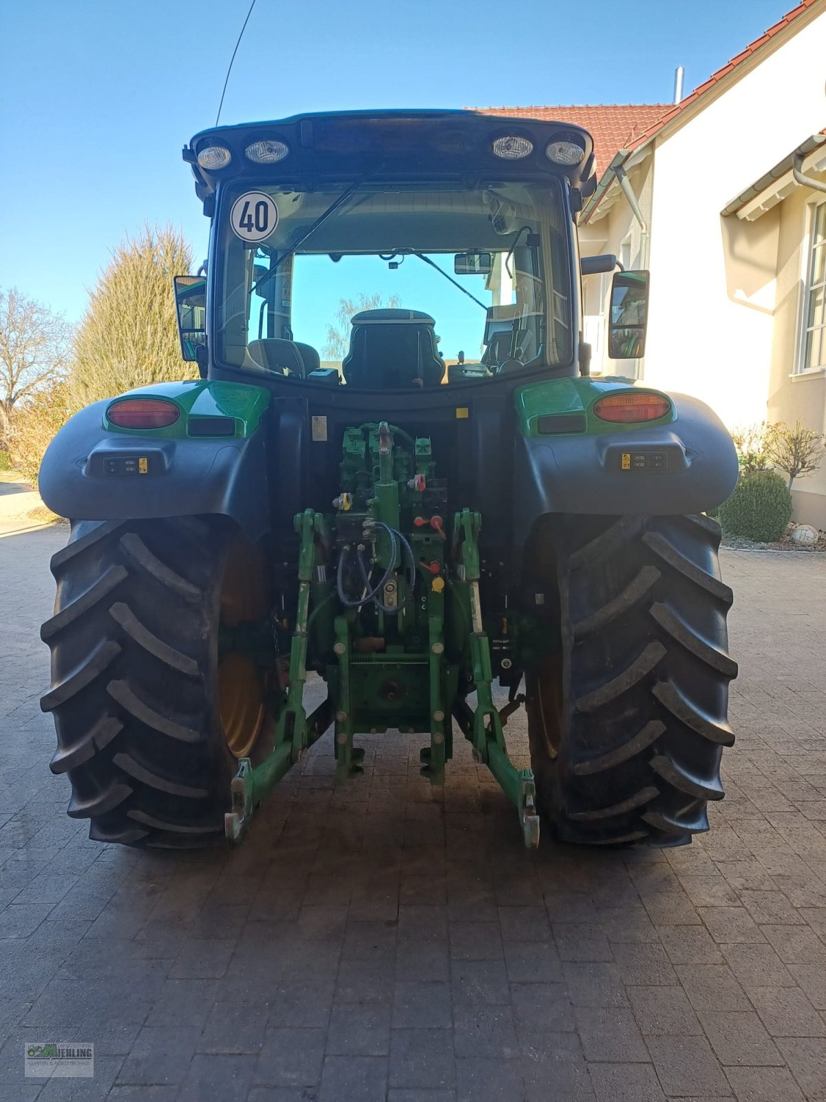 Traktor del tipo John Deere 6130R AutoPowr 3750h, Gebrauchtmaschine In Pollenfeld (Immagine 8)