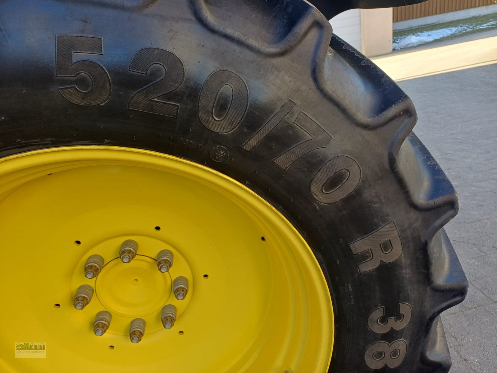 Traktor del tipo John Deere 6130R AutoPowr 3750h, Gebrauchtmaschine In Pollenfeld (Immagine 10)