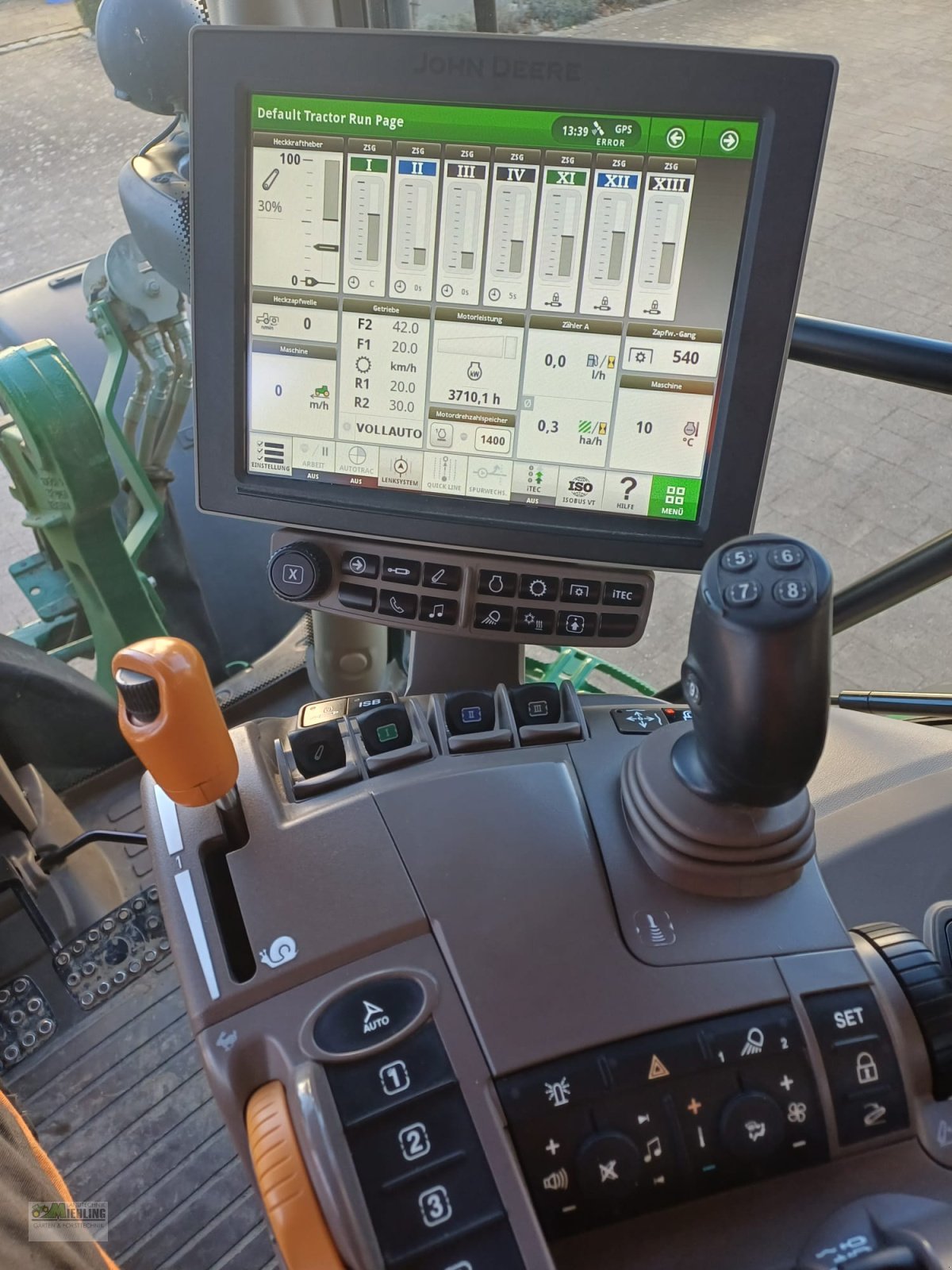 Traktor del tipo John Deere 6130R AutoPowr 3750h, Gebrauchtmaschine In Pollenfeld (Immagine 16)