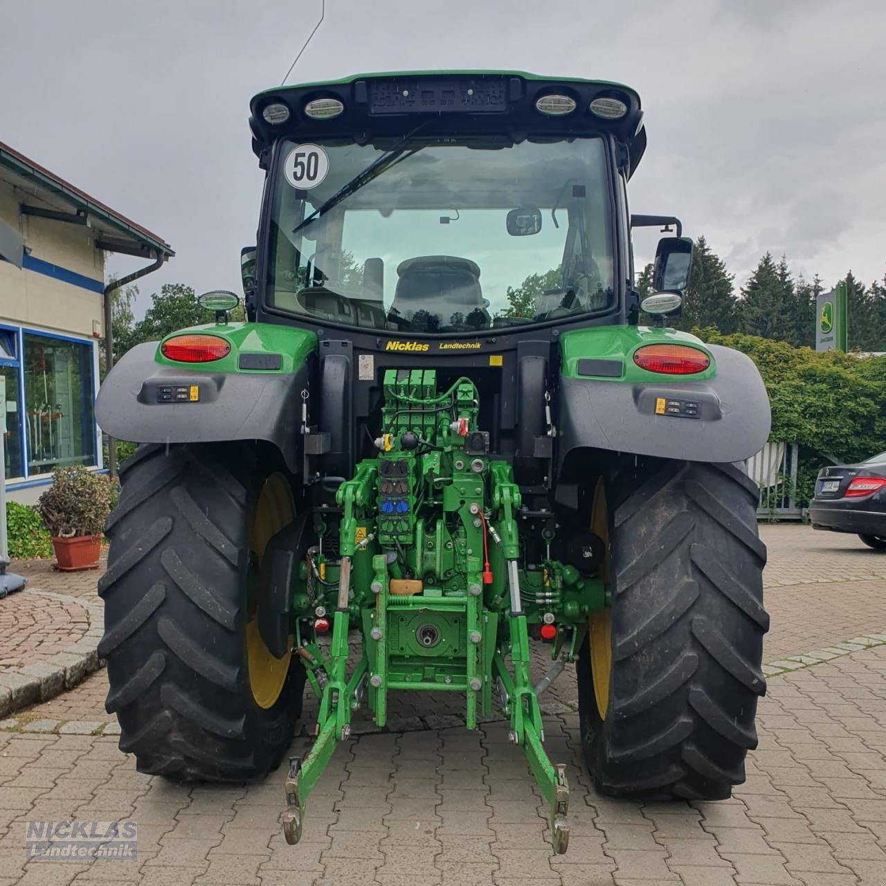 Traktor del tipo John Deere 6130R Premium auch mit Frontlader, Gebrauchtmaschine en Schirradorf (Imagen 7)