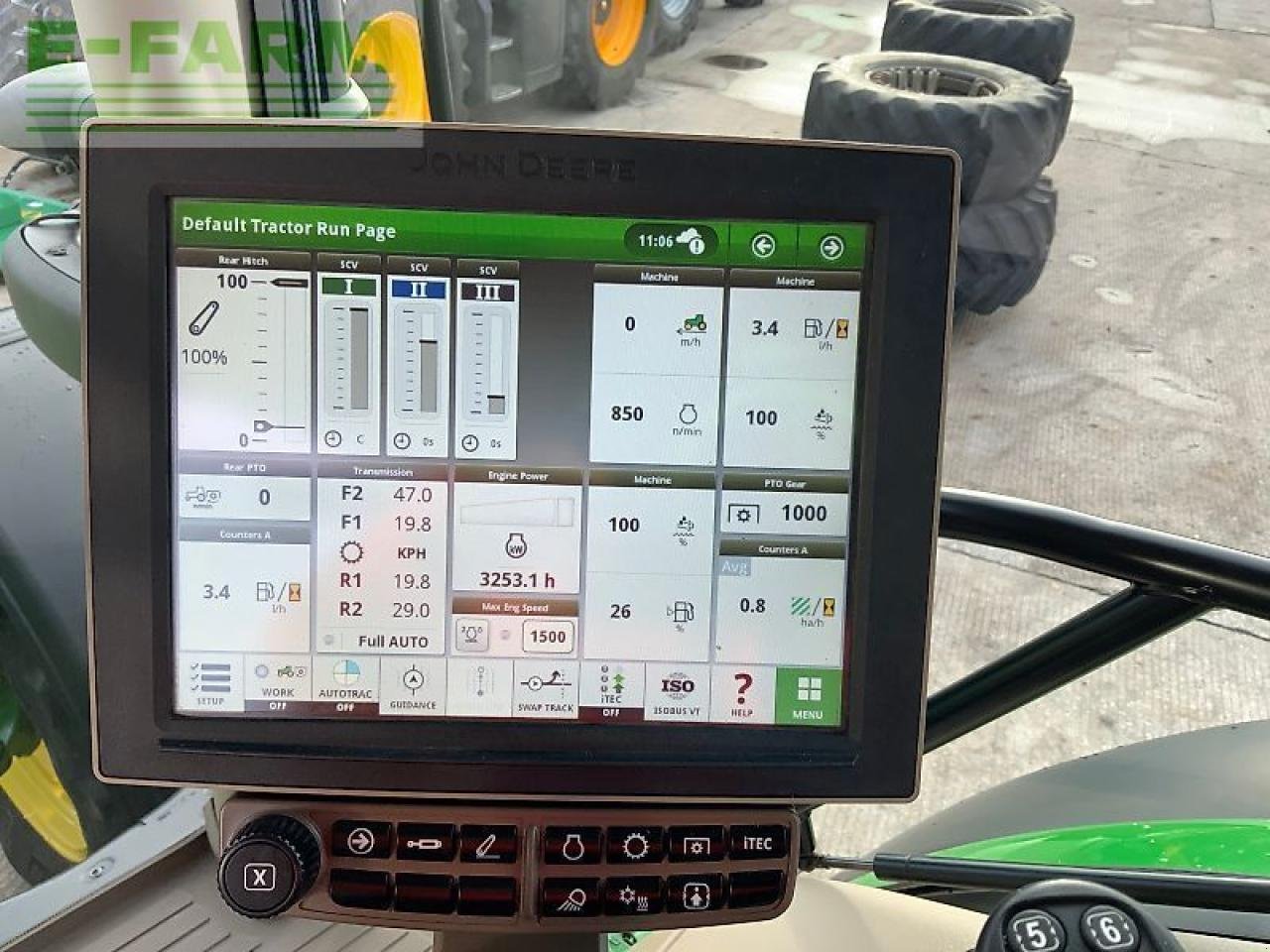 Traktor типа John Deere 6130r premium edition tractor (st25360), Gebrauchtmaschine в SHAFTESBURY (Фотография 22)