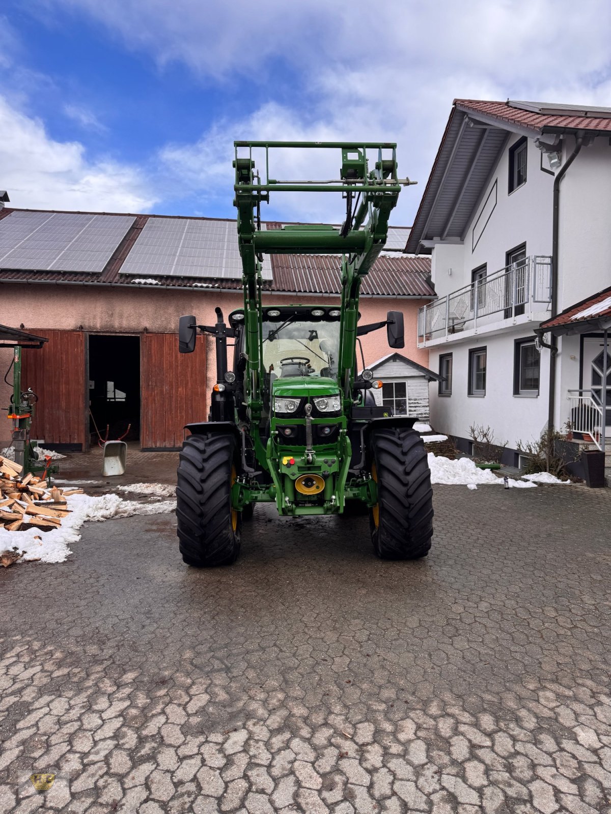 Traktor des Typs John Deere 6130R Pro AutoTrac Frontlader, Gebrauchtmaschine in Willanzheim (Bild 3)