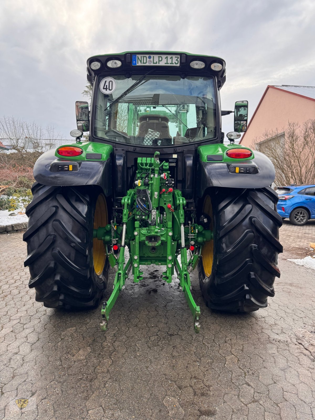 Traktor des Typs John Deere 6130R Pro AutoTrac Frontlader, Gebrauchtmaschine in Willanzheim (Bild 4)