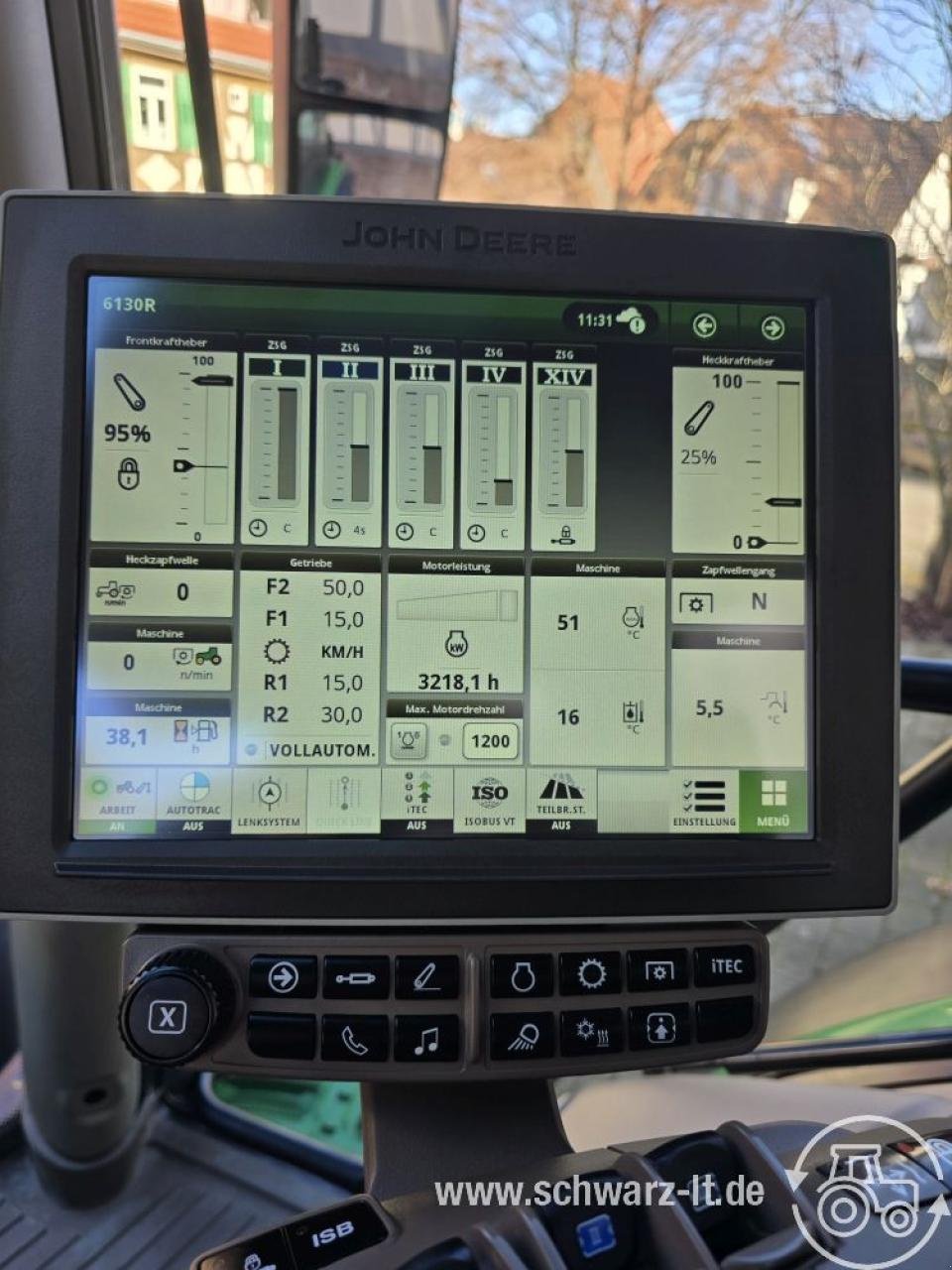 Traktor del tipo John Deere 6130R, Gebrauchtmaschine en Aspach (Imagen 9)