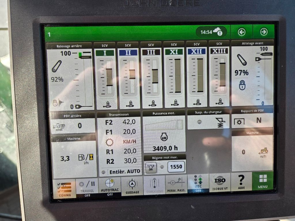 Traktor типа John Deere 6130r, Gebrauchtmaschine в SAINTENY (Фотография 9)