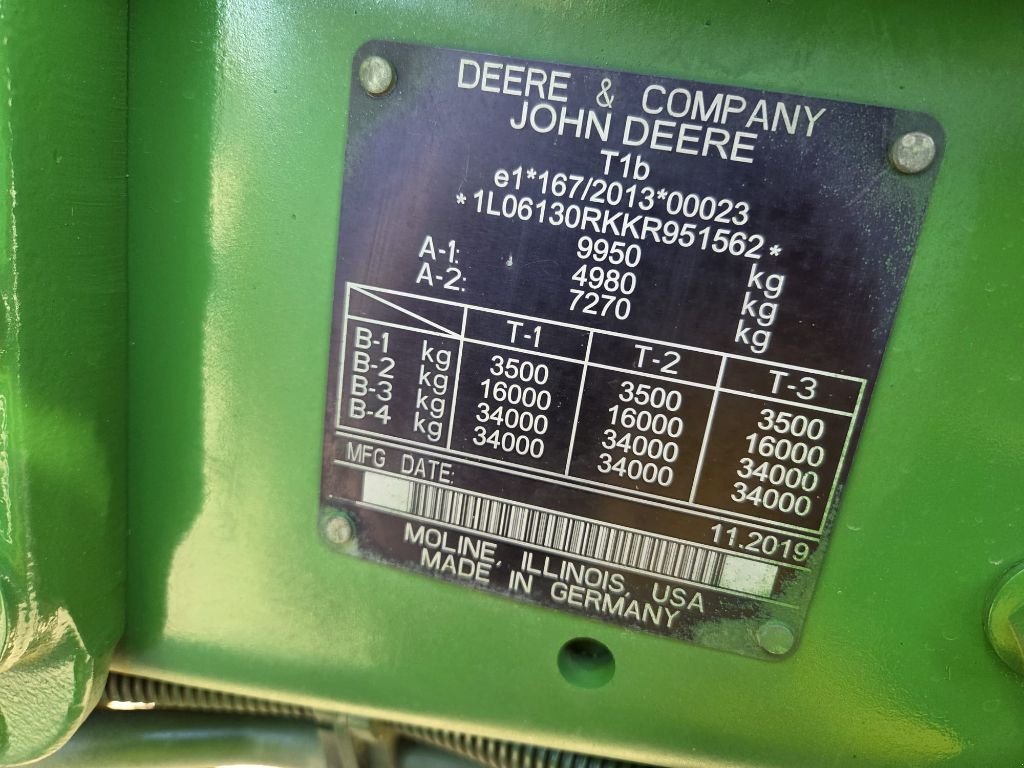 Traktor του τύπου John Deere 6130R, Gebrauchtmaschine σε SAINTENY (Φωτογραφία 5)