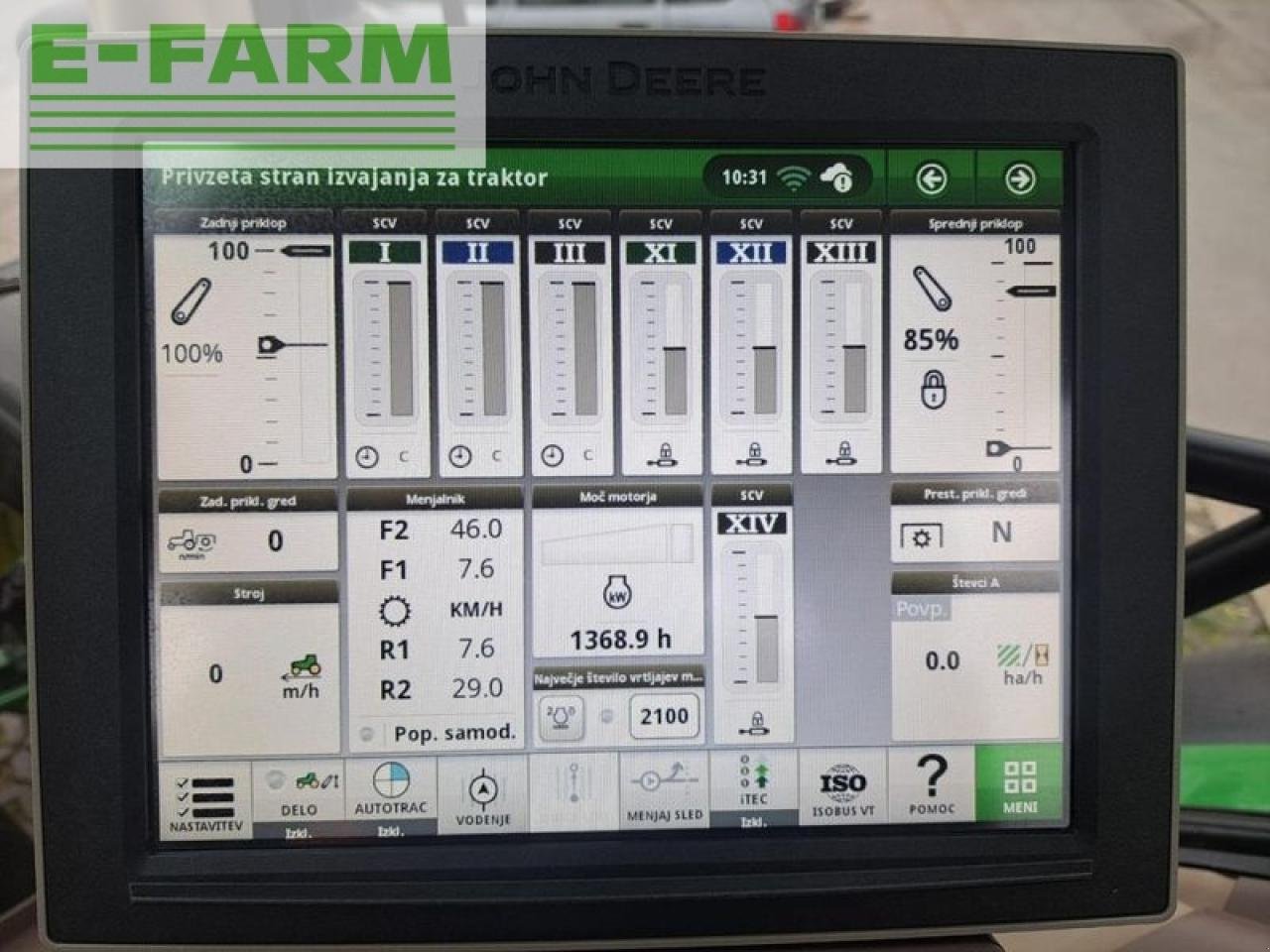 Traktor des Typs John Deere 6130r, Gebrauchtmaschine in GROBELNO (Bild 19)