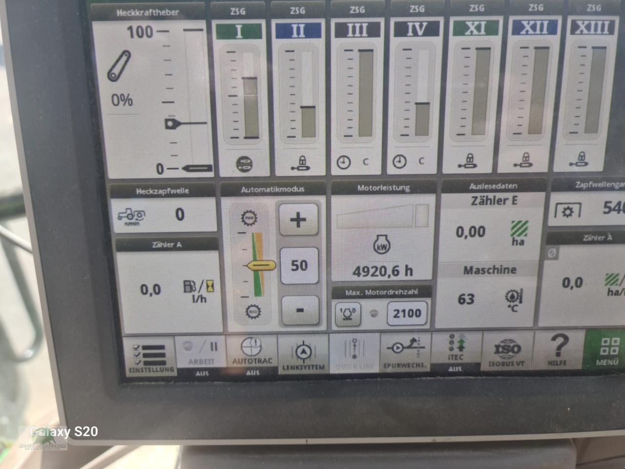Traktor des Typs John Deere 6130R, Gebrauchtmaschine in Hofheim (Bild 10)