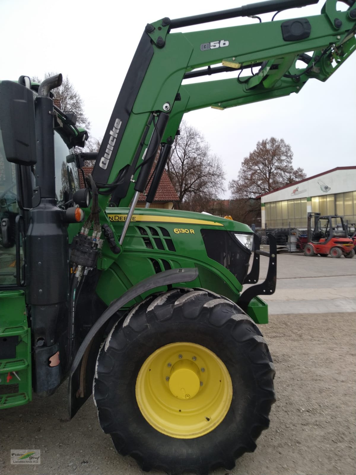 Traktor tip John Deere 6130R, Gebrauchtmaschine in Pegnitz-Bronn (Poză 9)