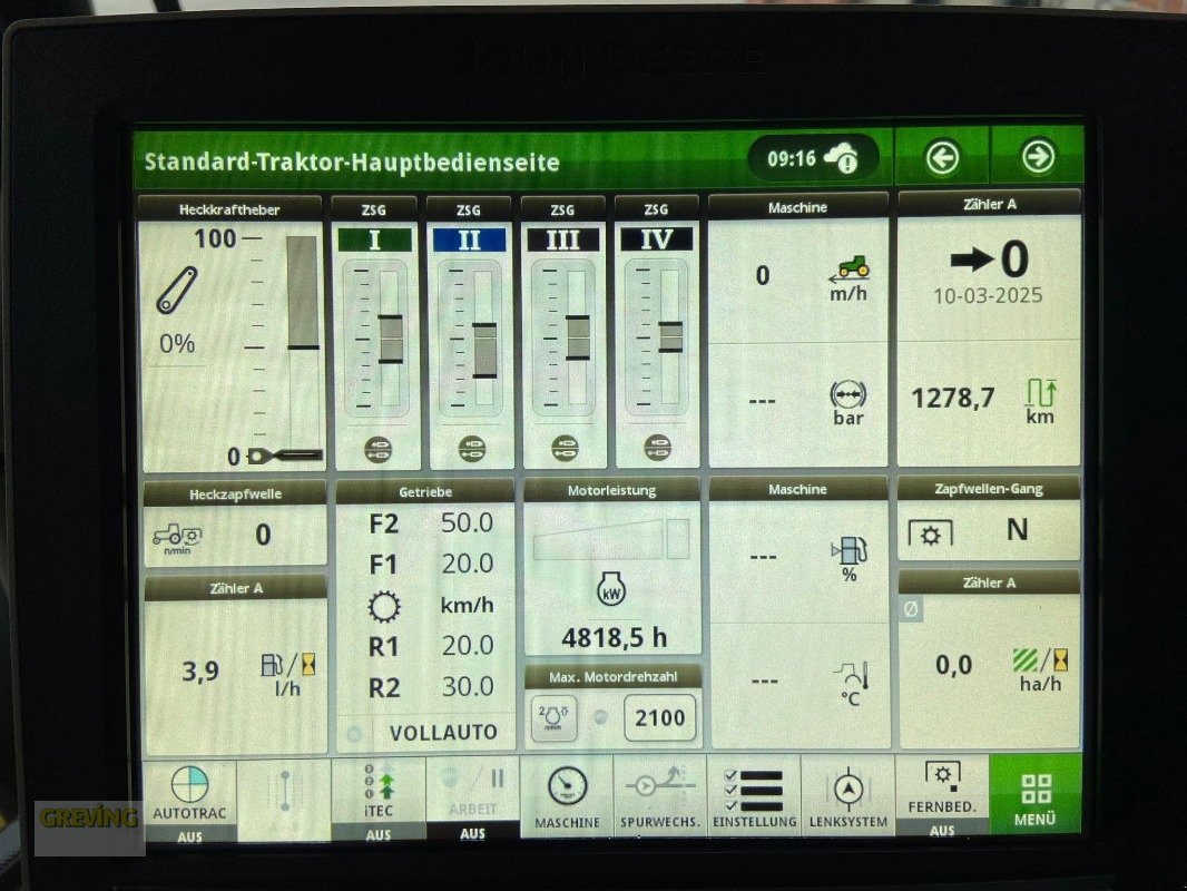Traktor of the type John Deere 6130R, Gebrauchtmaschine in Ahaus (Picture 11)