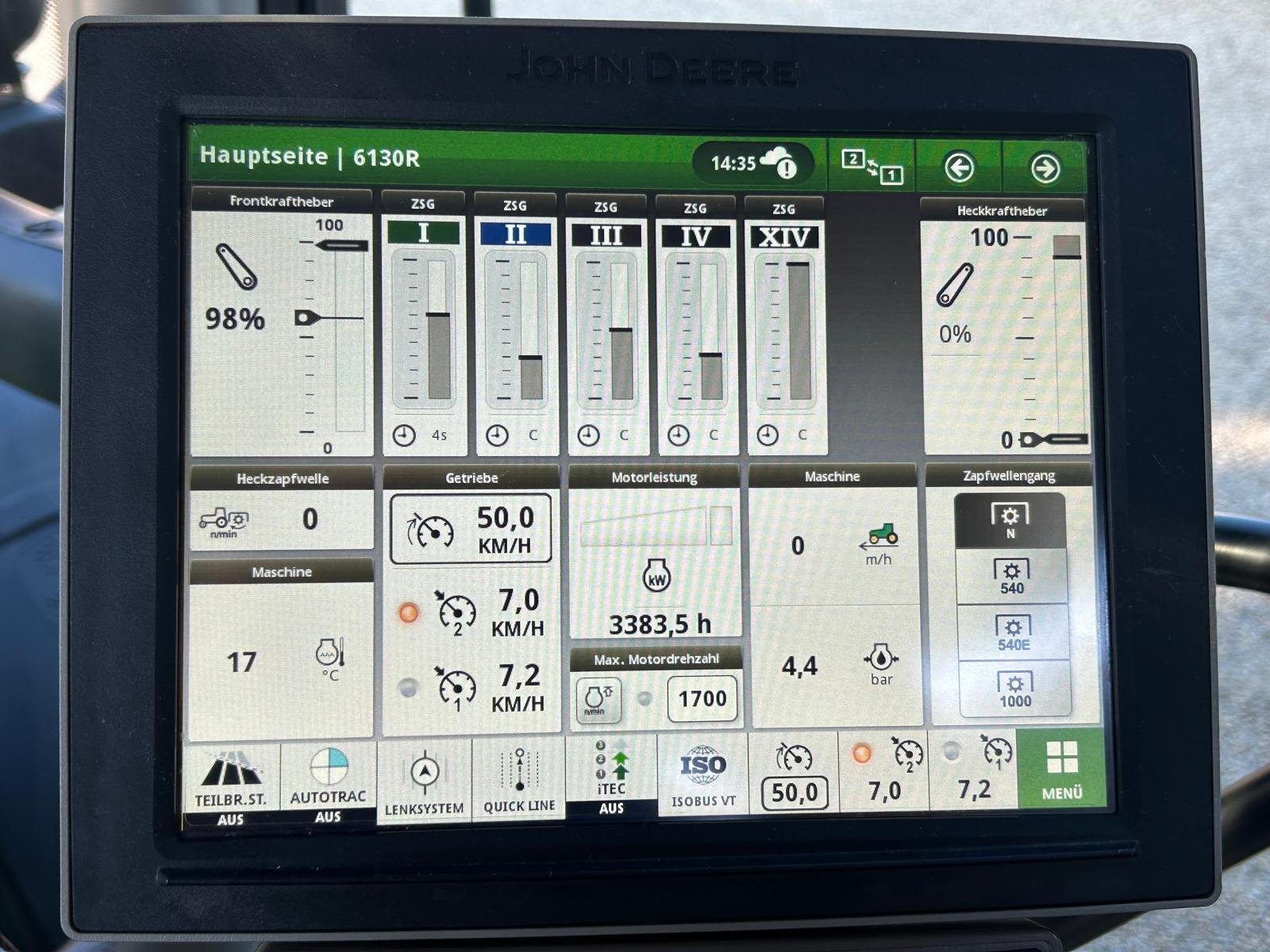 Traktor typu John Deere 6130R, Gebrauchtmaschine v Regensburg (Obrázek 7)