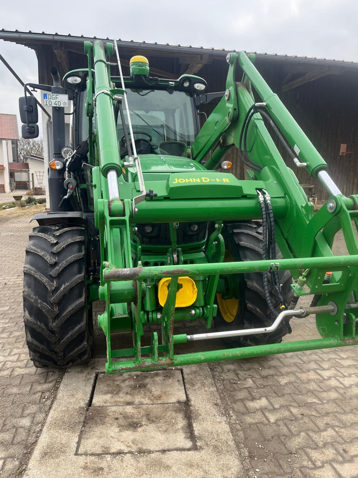 Traktor Türe ait John Deere 6130R, Gebrauchtmaschine içinde Aholming (resim 3)