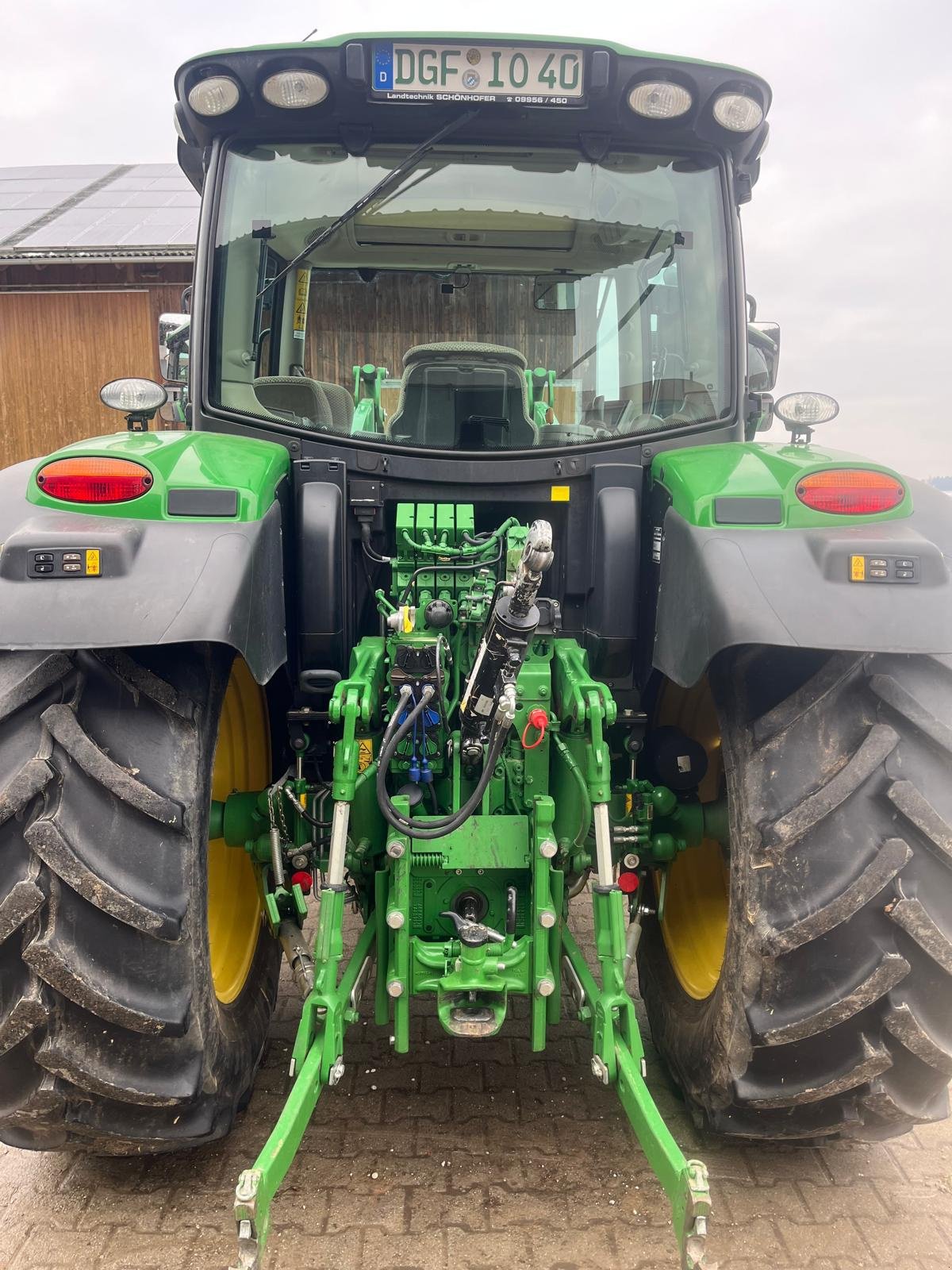 Traktor Türe ait John Deere 6130R, Gebrauchtmaschine içinde Aholming (resim 4)