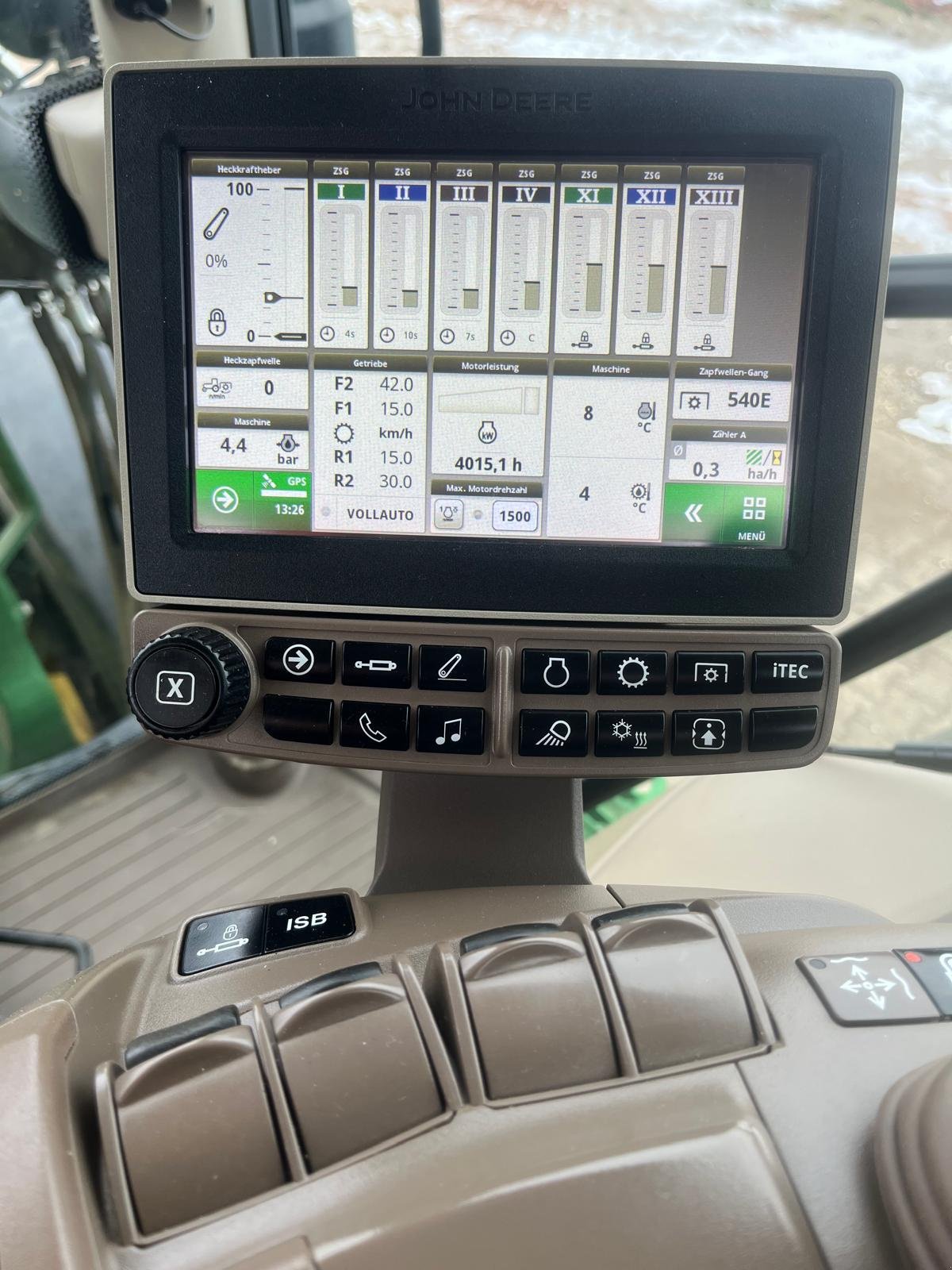 Traktor Türe ait John Deere 6130R, Gebrauchtmaschine içinde Aholming (resim 6)