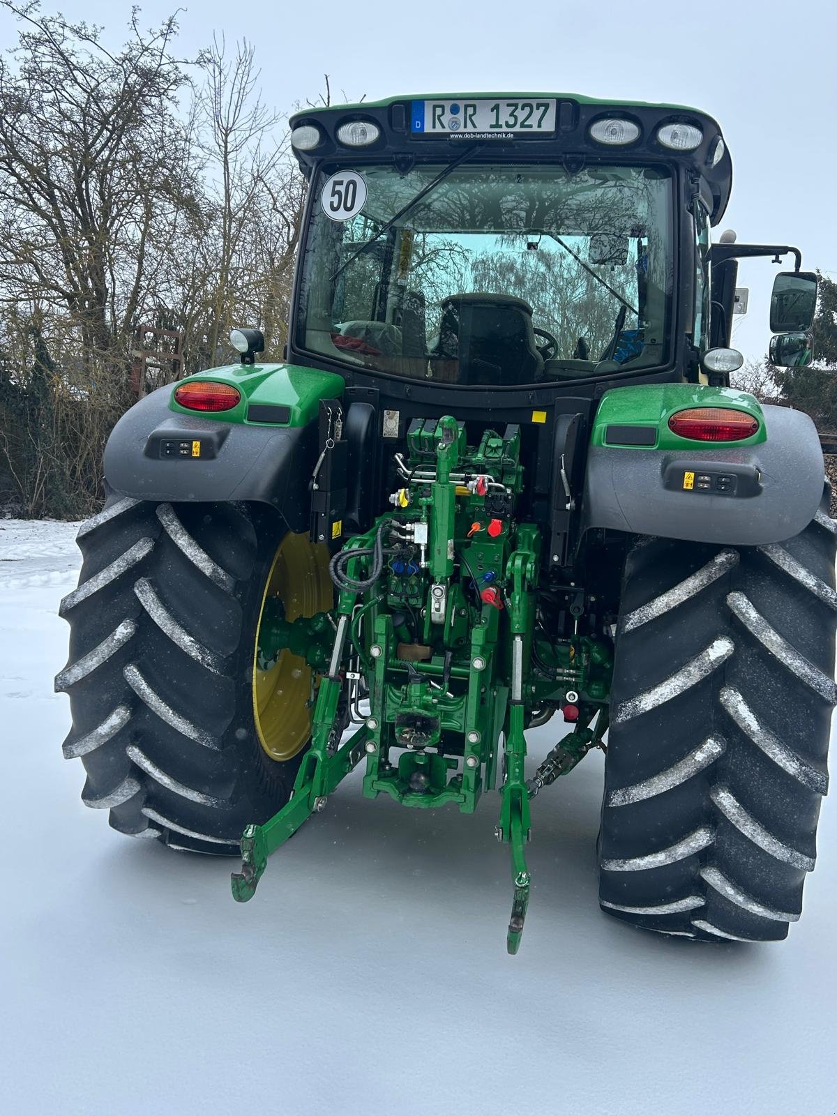 Traktor типа John Deere 6130R, Gebrauchtmaschine в Regensburg (Фотография 4)