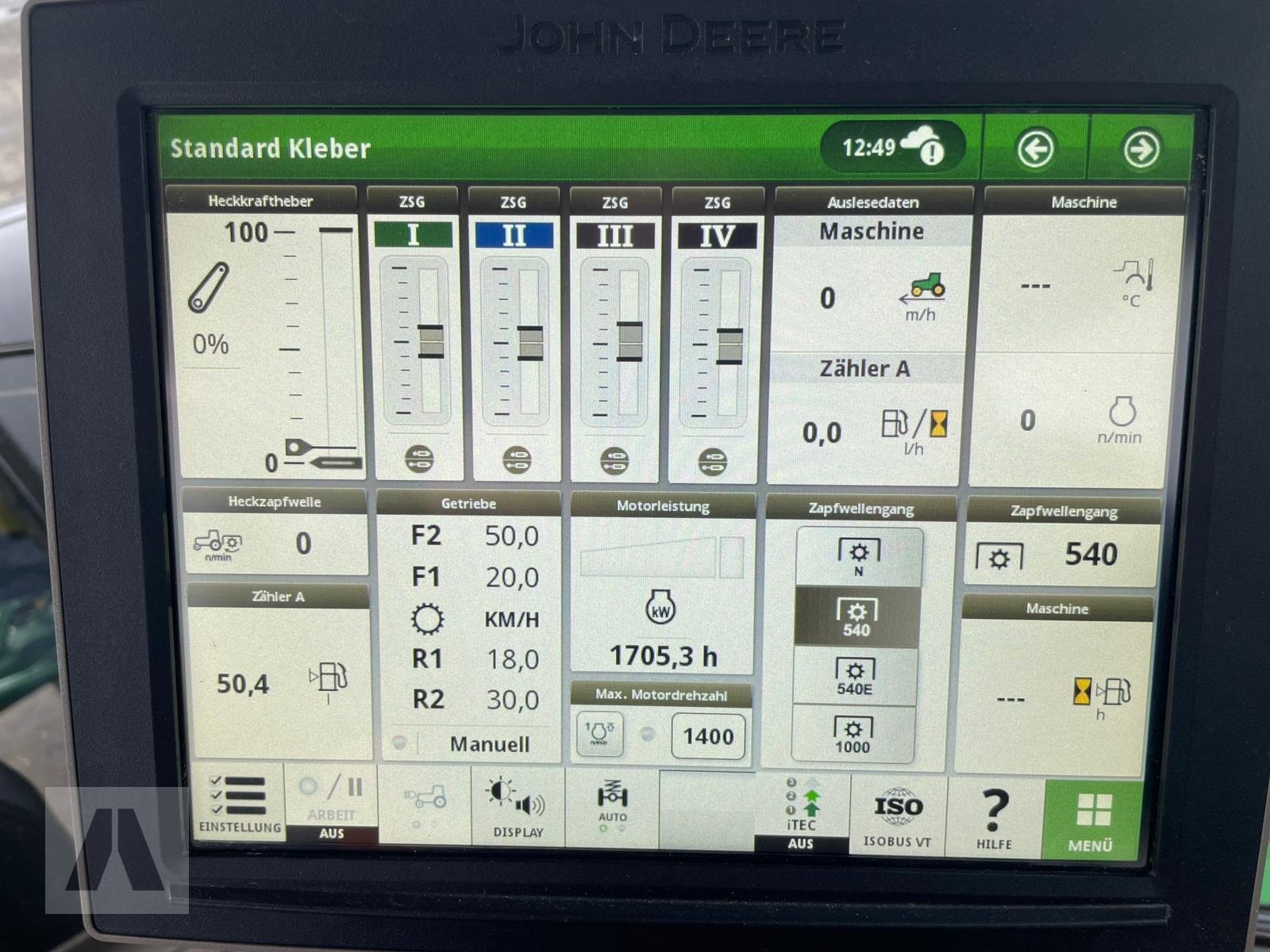 Traktor типа John Deere 6135 R, Gebrauchtmaschine в Regensburg (Фотография 22)