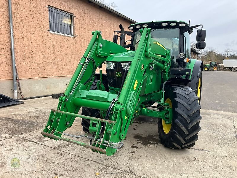 Traktor типа John Deere 6135R + FL 643R, Gebrauchtmaschine в Salsitz (Фотография 30)