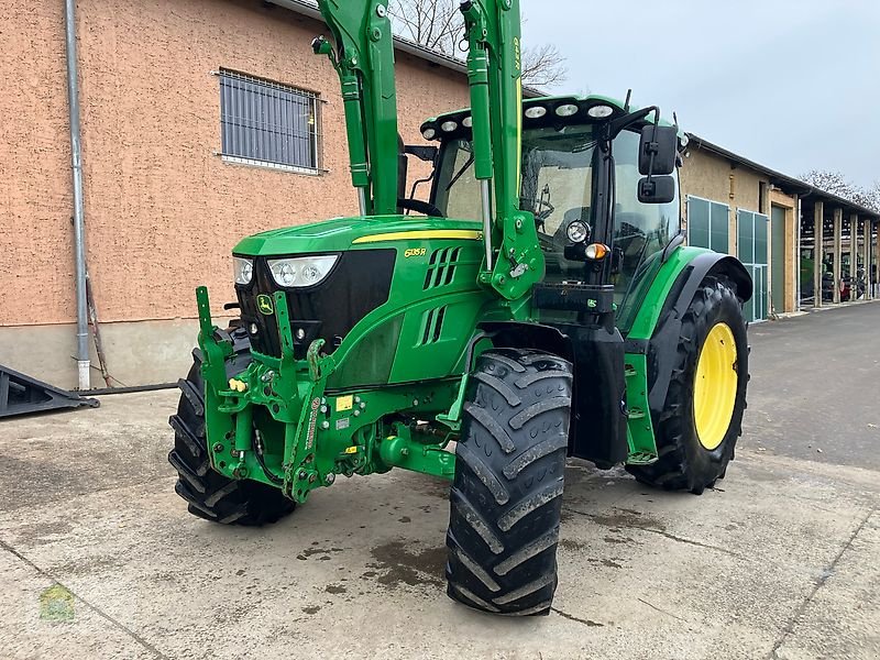 Traktor типа John Deere 6135R + FL 643R, Gebrauchtmaschine в Salsitz (Фотография 4)