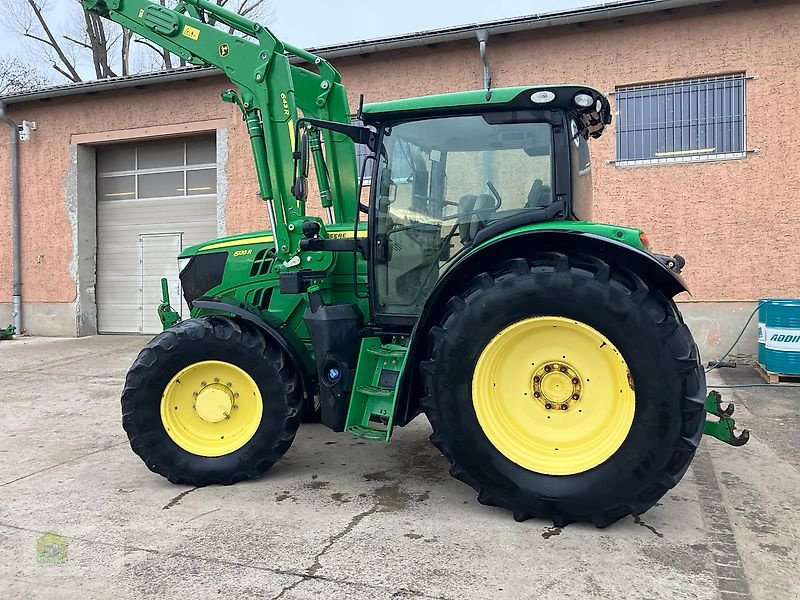 Traktor типа John Deere 6135R + FL 643R, Gebrauchtmaschine в Salsitz (Фотография 29)
