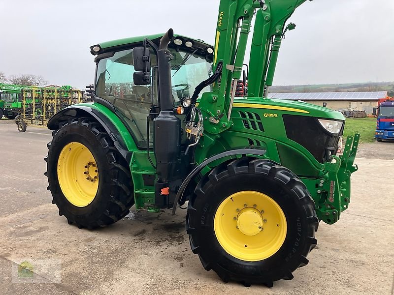 Traktor типа John Deere 6135R + FL 643R, Gebrauchtmaschine в Salsitz (Фотография 9)