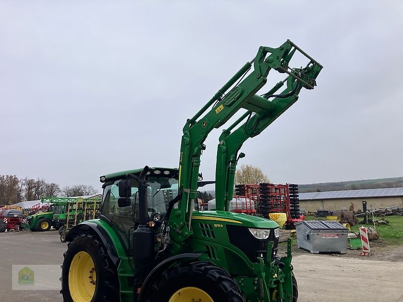 Traktor типа John Deere 6135R + FL 643R, Gebrauchtmaschine в Salsitz (Фотография 8)