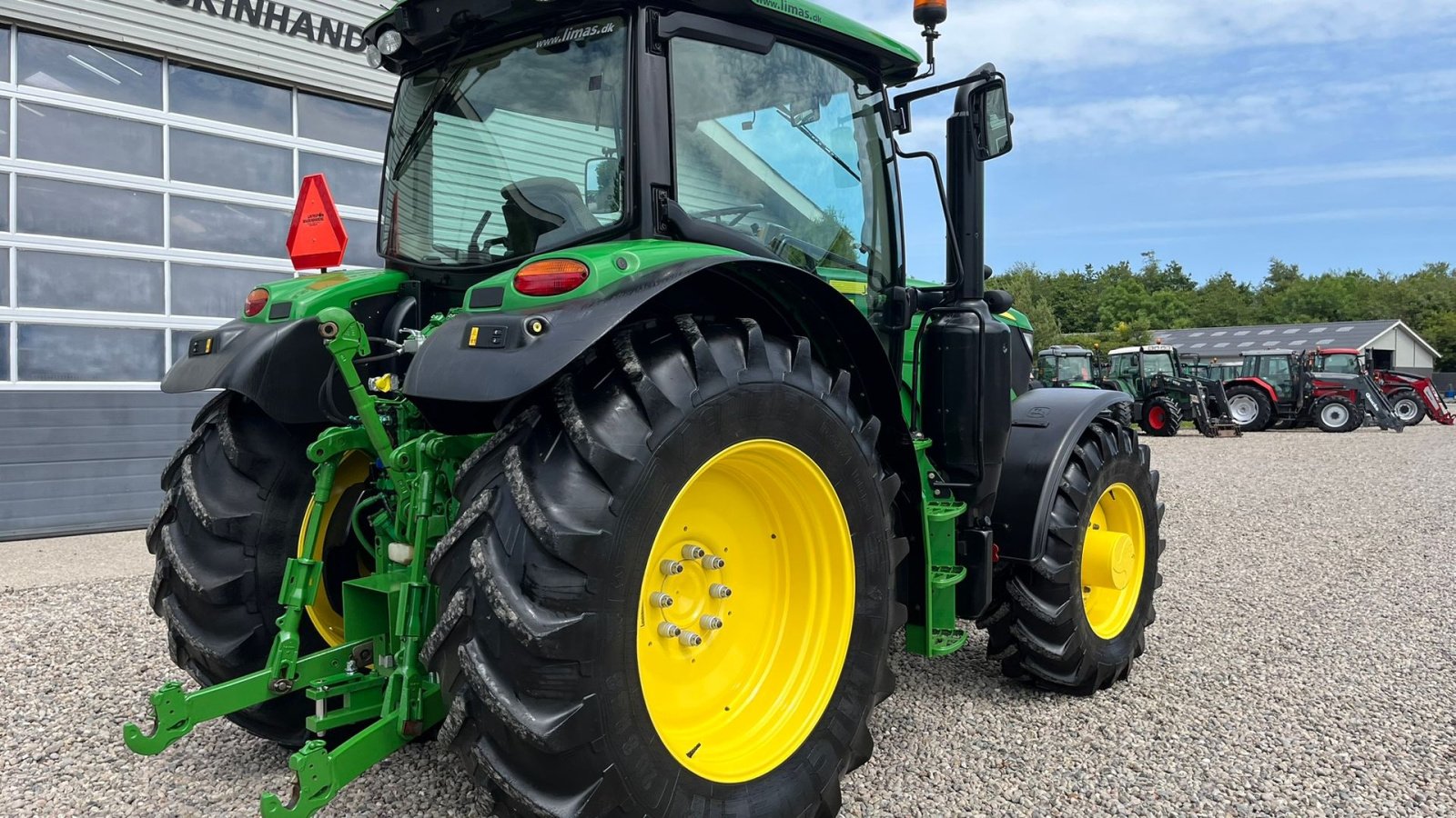 Traktor vrste John Deere 6135R Krybegear, frontlift, TLS Affjedret foraksel og affjedret kabine samt luft anlæg, Gebrauchtmaschine v Lintrup (Slika 14)