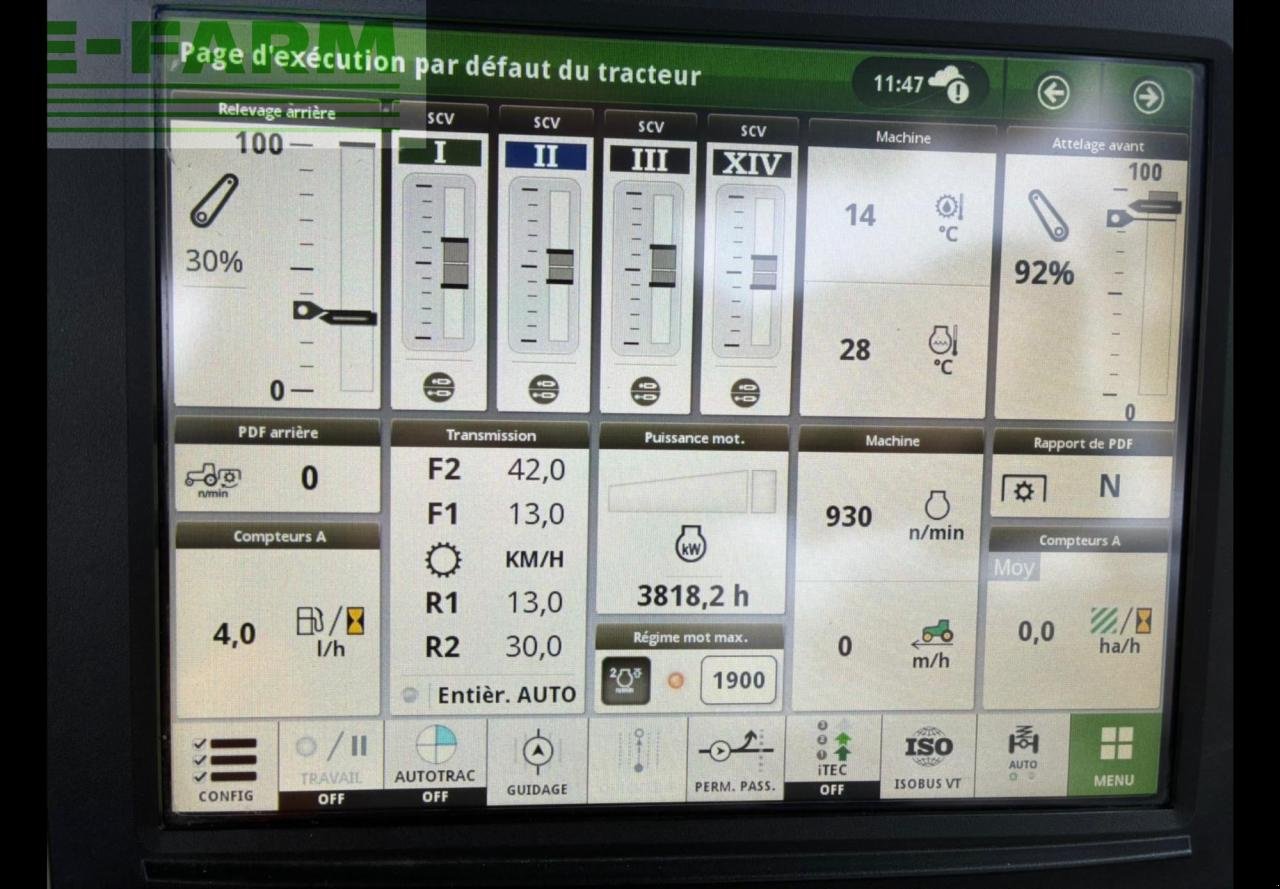 Traktor типа John Deere 6135r, Gebrauchtmaschine в ARNAGE (Фотография 2)