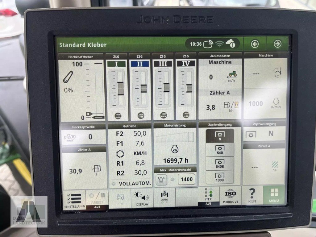 Traktor del tipo John Deere 6135R, Gebrauchtmaschine In Regensdorf (Immagine 8)