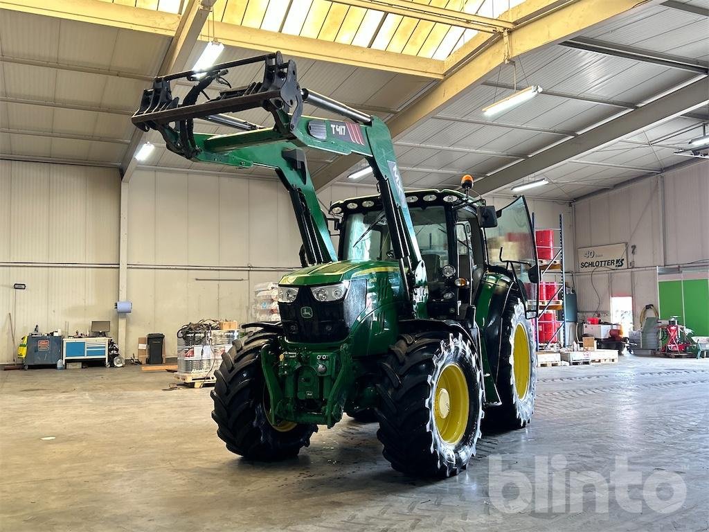 Traktor типа John Deere 6140 R, Gebrauchtmaschine в Düsseldorf (Фотография 4)