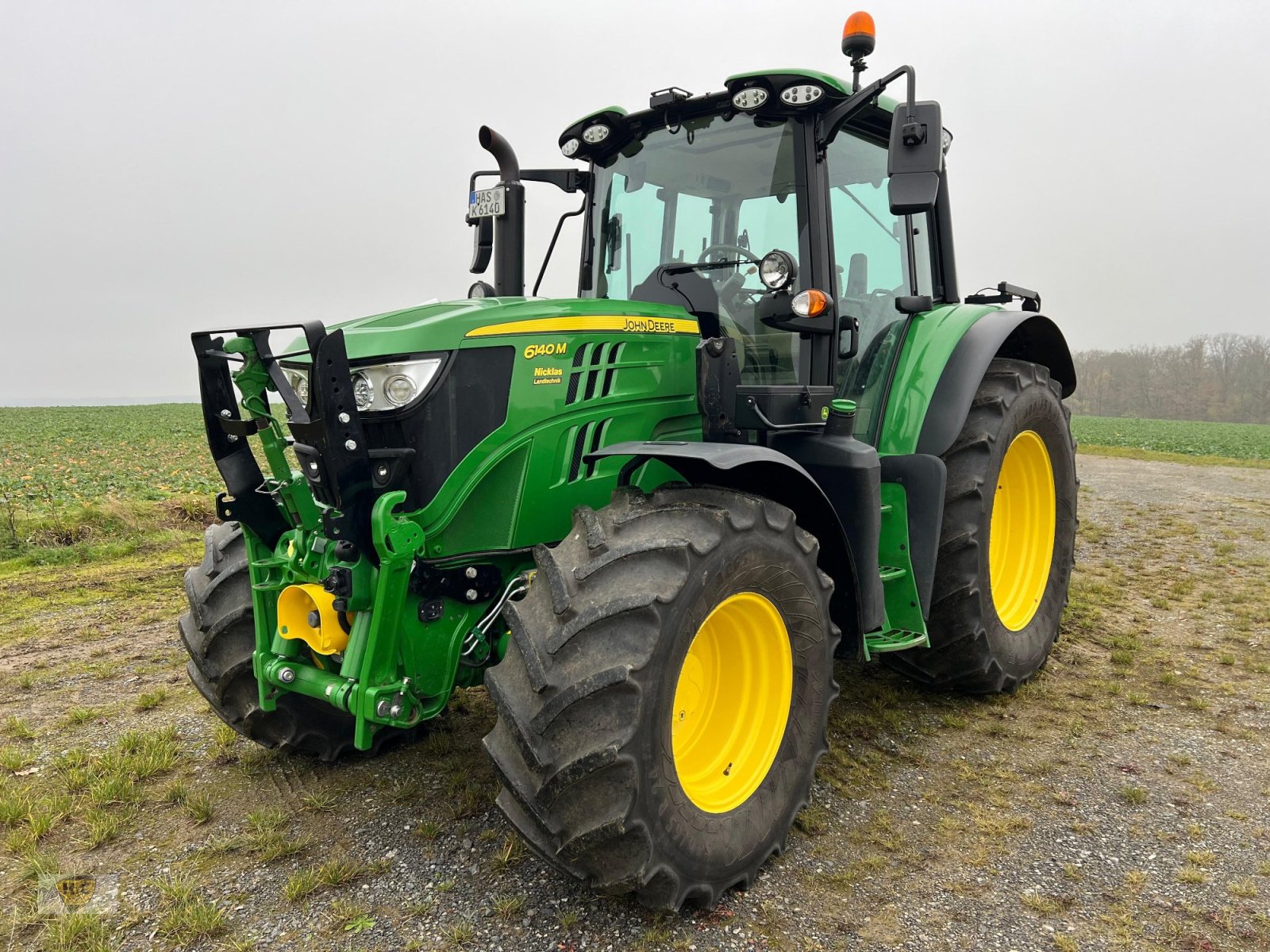 Traktor a típus John Deere 6140M AutoPowr AutoTrac, Gebrauchtmaschine ekkor: Willanzheim (Kép 1)