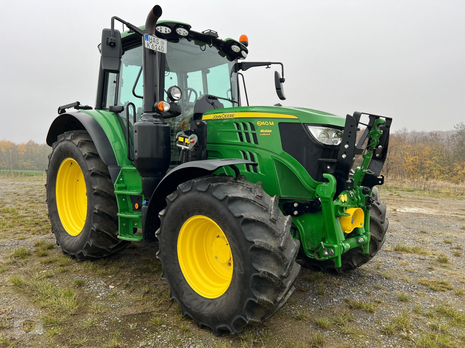 Traktor a típus John Deere 6140M AutoPowr AutoTrac, Gebrauchtmaschine ekkor: Willanzheim (Kép 3)