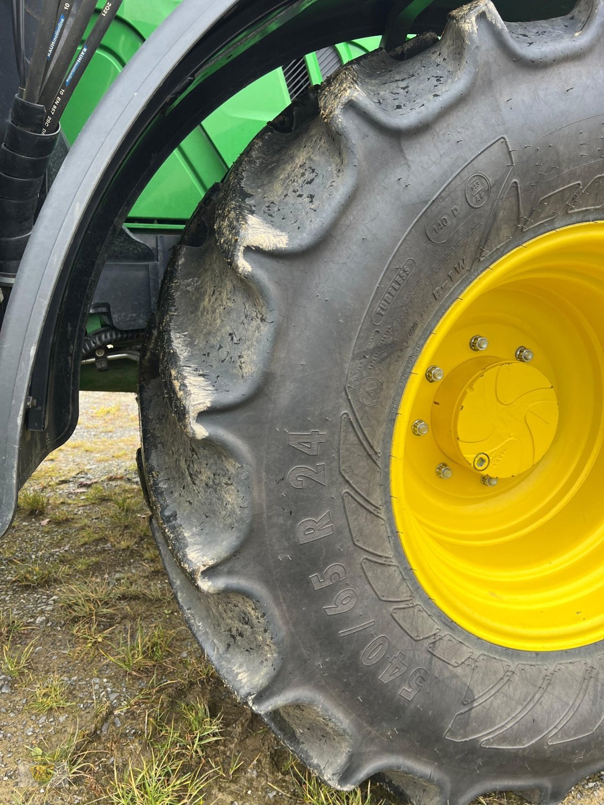 Traktor a típus John Deere 6140M AutoPowr AutoTrac, Gebrauchtmaschine ekkor: Willanzheim (Kép 9)