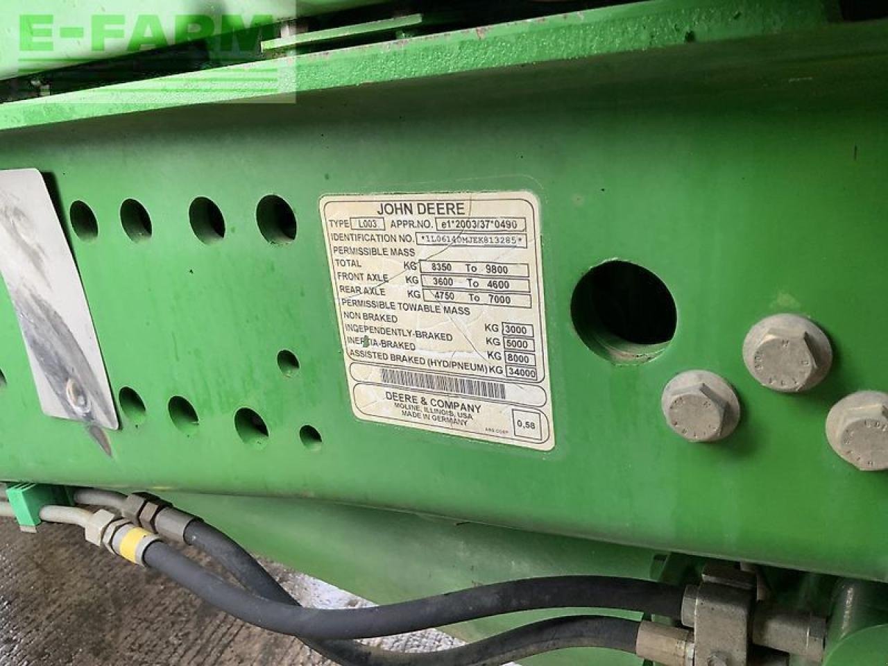 Traktor от тип John Deere 6140m tractor (st24770), Gebrauchtmaschine в SHAFTESBURY (Снимка 14)