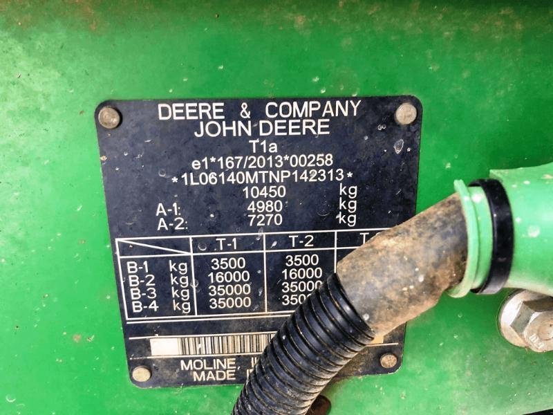Traktor za tip John Deere 6140M, Gebrauchtmaschine u SAINT-GERMAIN DU PUY (Slika 8)