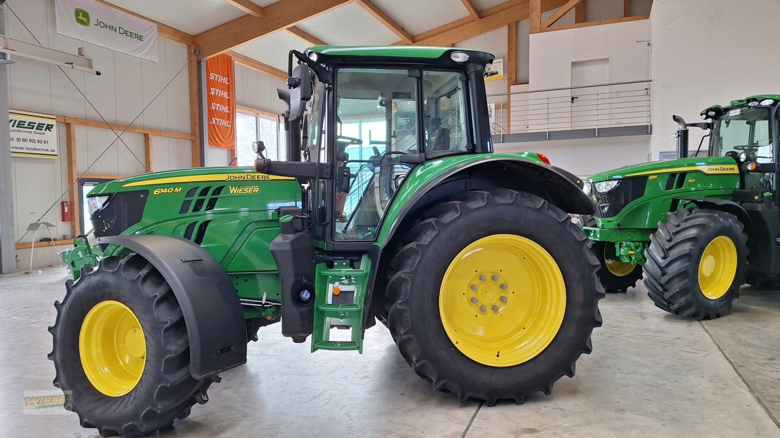 Traktor typu John Deere 6140M, Gebrauchtmaschine w Frauenneuharting (Zdjęcie 2)