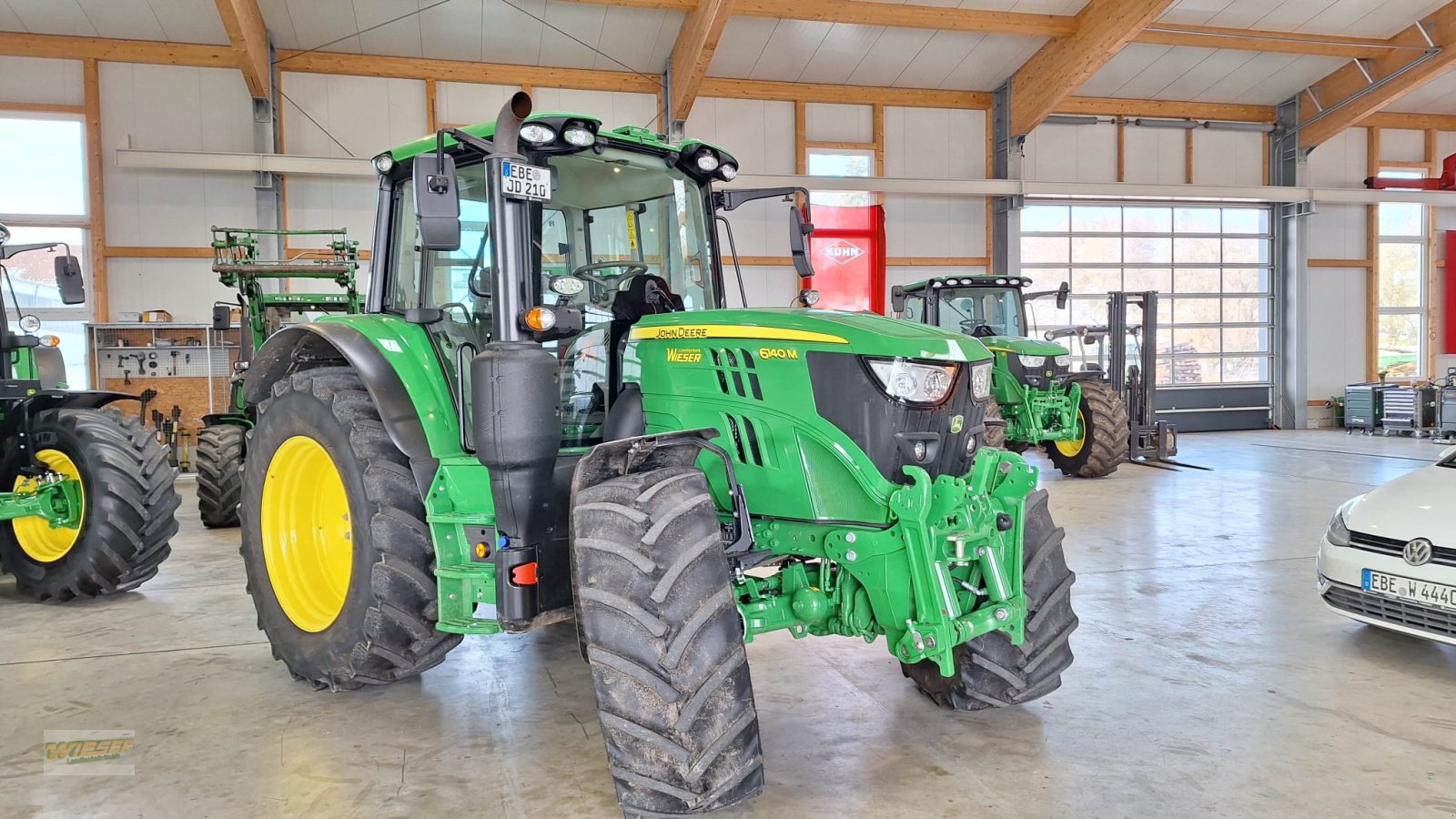 Traktor typu John Deere 6140M, Gebrauchtmaschine w Frauenneuharting (Zdjęcie 4)