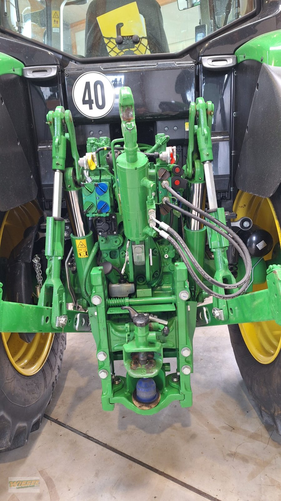 Traktor typu John Deere 6140M, Gebrauchtmaschine w Frauenneuharting (Zdjęcie 5)