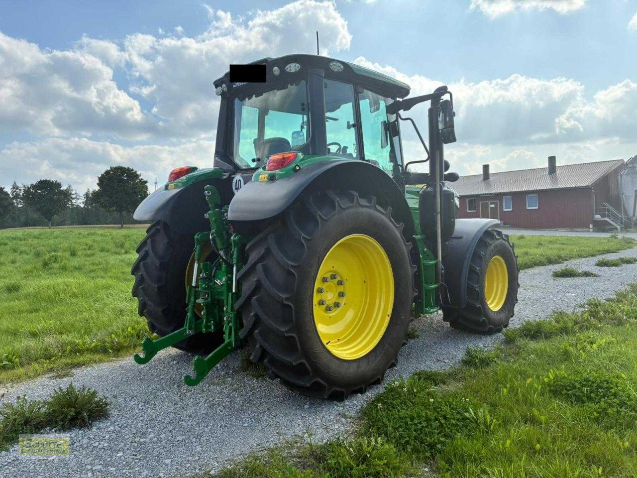 Traktor van het type John Deere 6140M, Gebrauchtmaschine in Marsberg-Giershagen (Foto 4)