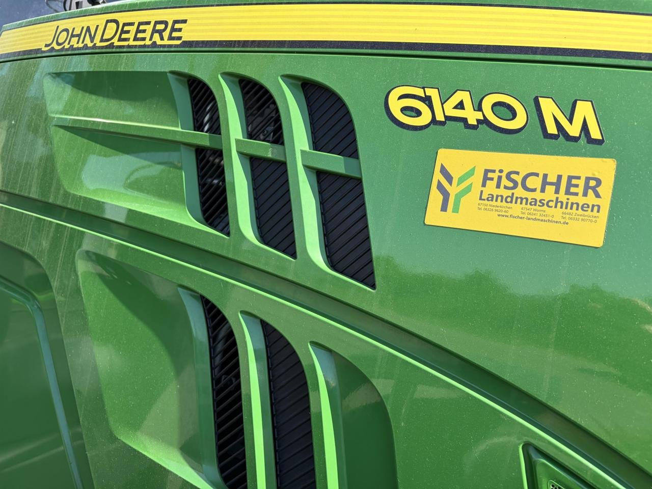 Traktor типа John Deere 6140M, Gebrauchtmaschine в Niederkirchen (Фотография 10)