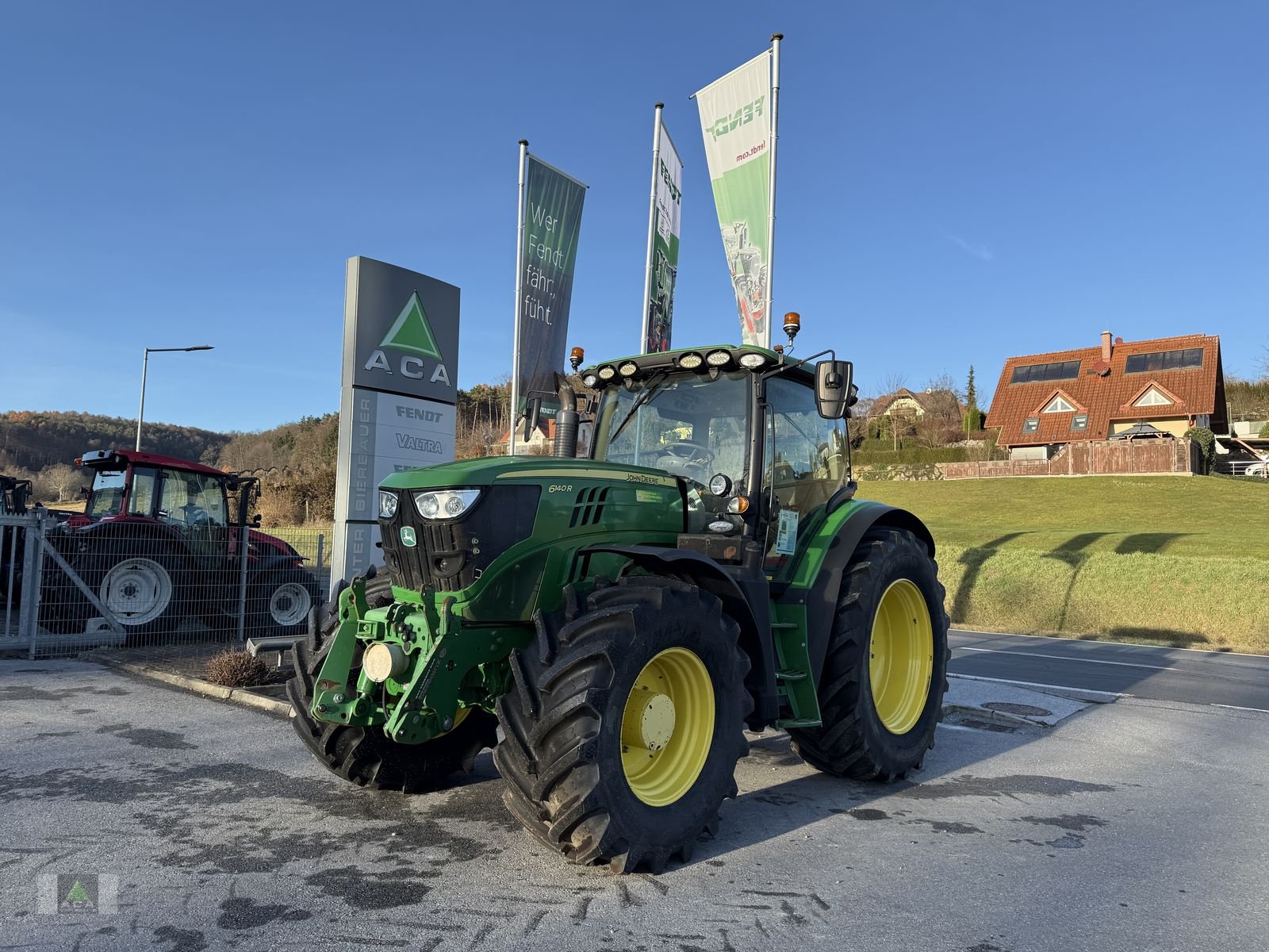 Traktor del tipo John Deere 6140R, Gebrauchtmaschine en Markt Hartmannsdorf (Imagen 1)